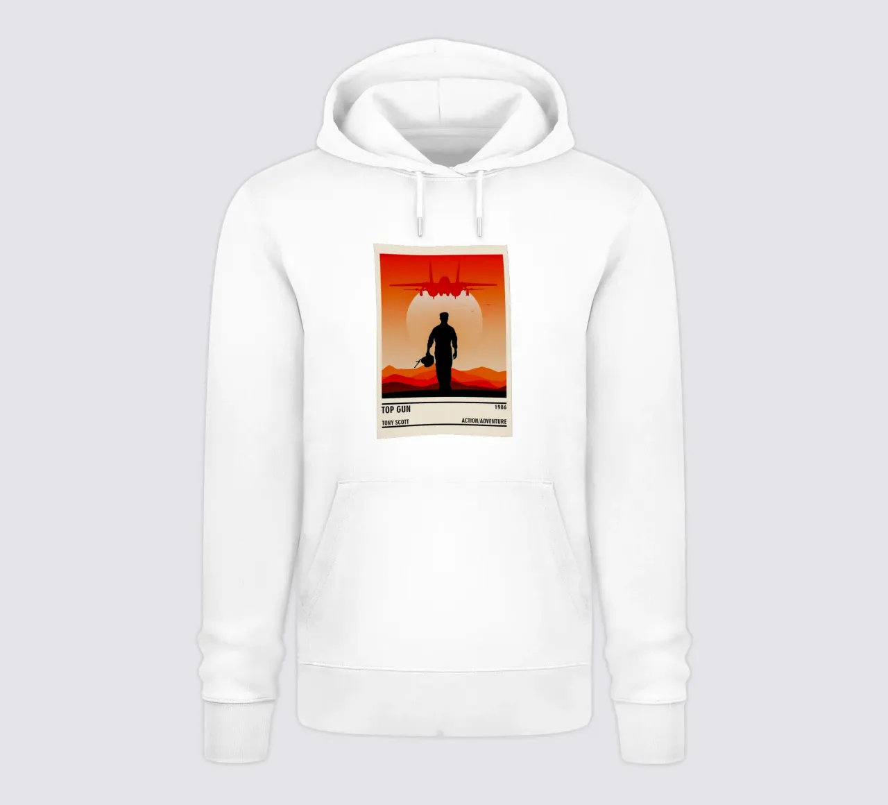 Top Gun felpa con cappuccio da TheArtstudio