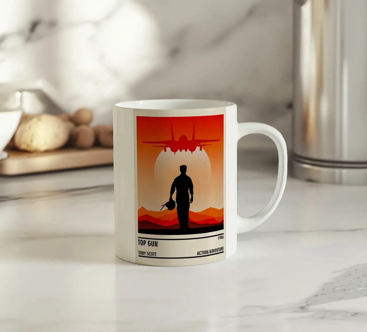 Top Gun tazza in ceramica da TheArtstudio