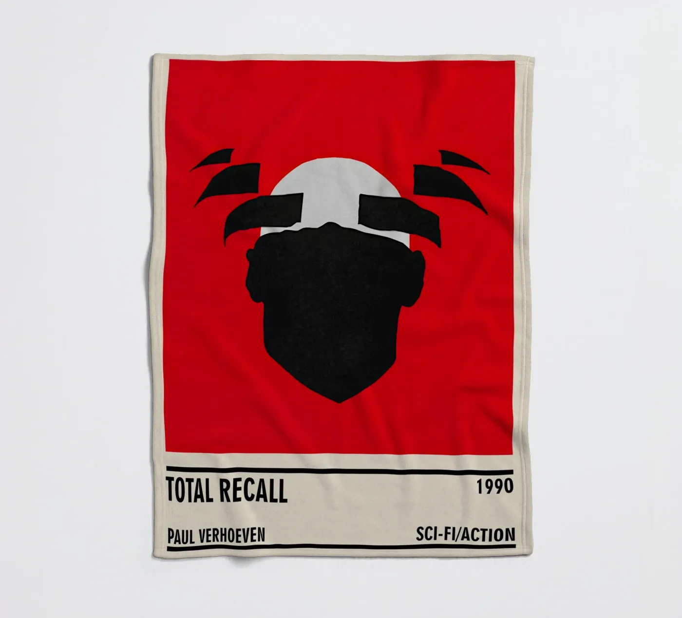 Total Recall fleecedeken van TheArtstudio