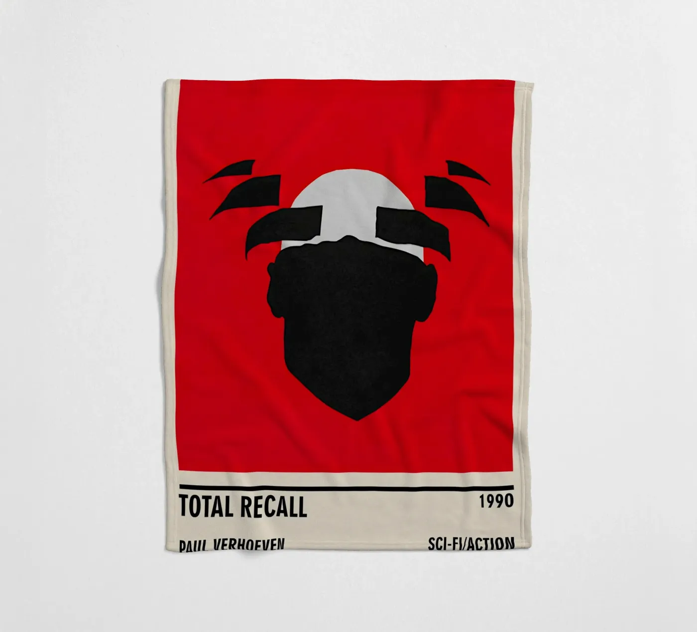 Total Recall fleecedeken van TheArtstudio