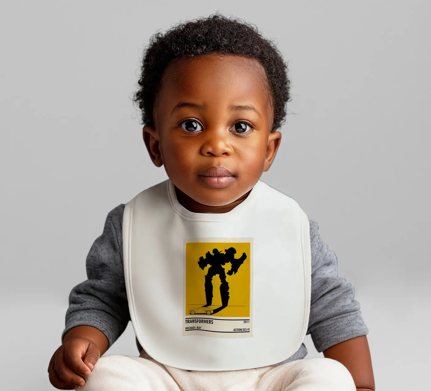 Transformers baby bib by TheArtstudio