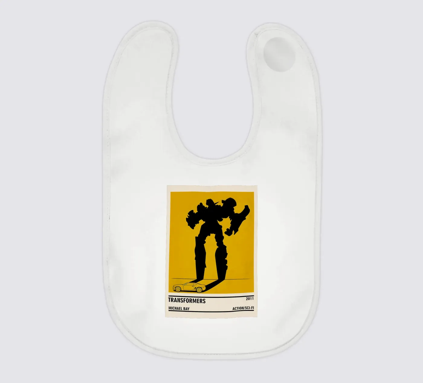 Transformers baby bib by TheArtstudio