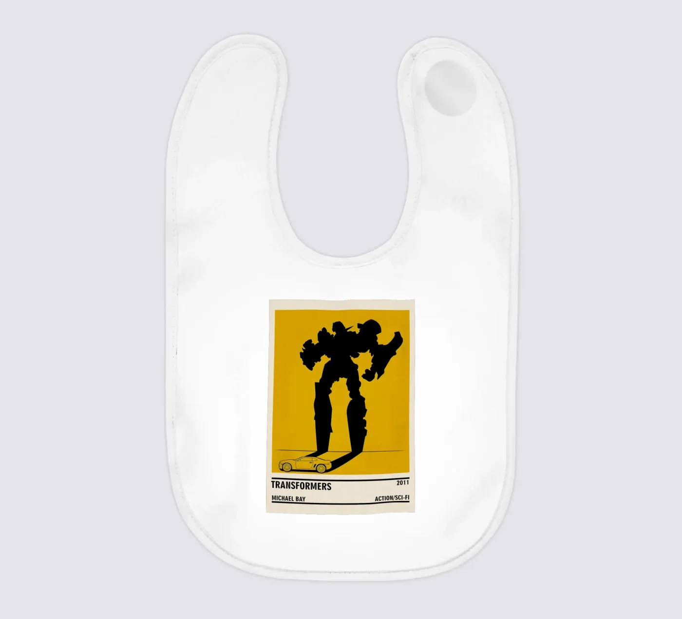Transformers baby bib by TheArtstudio