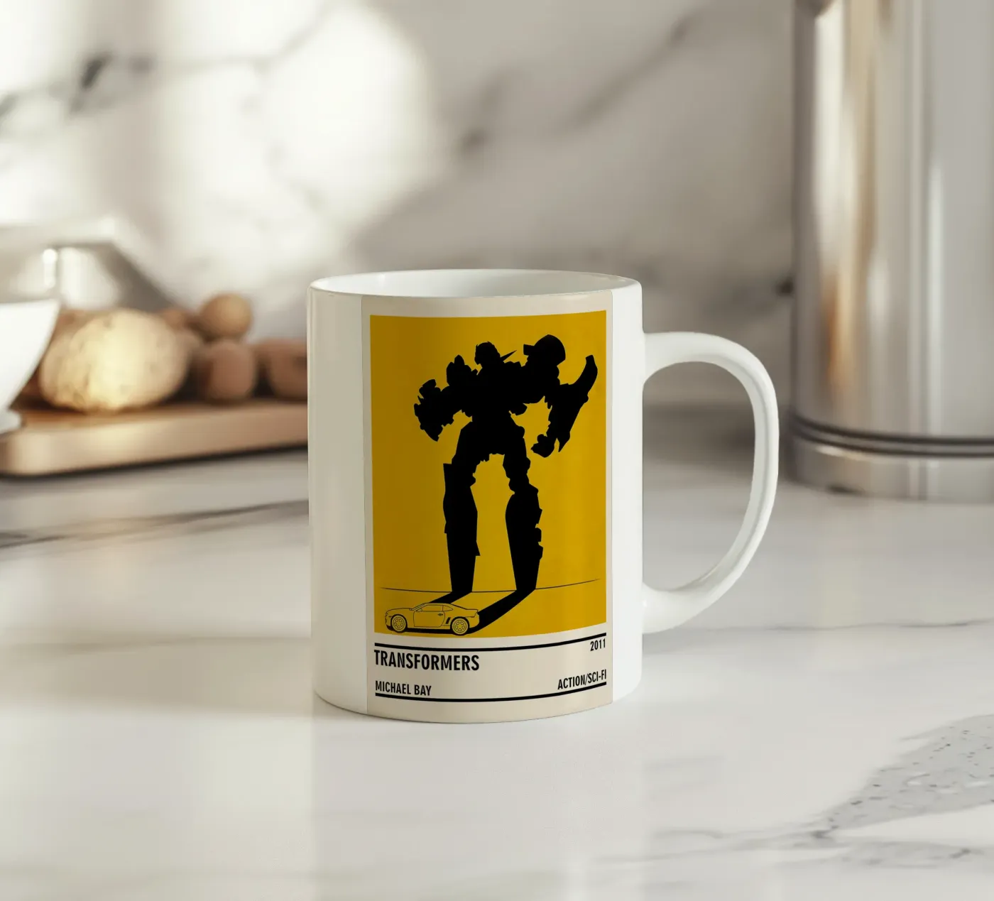 Transformers ceramic mug by TheArtstudio
