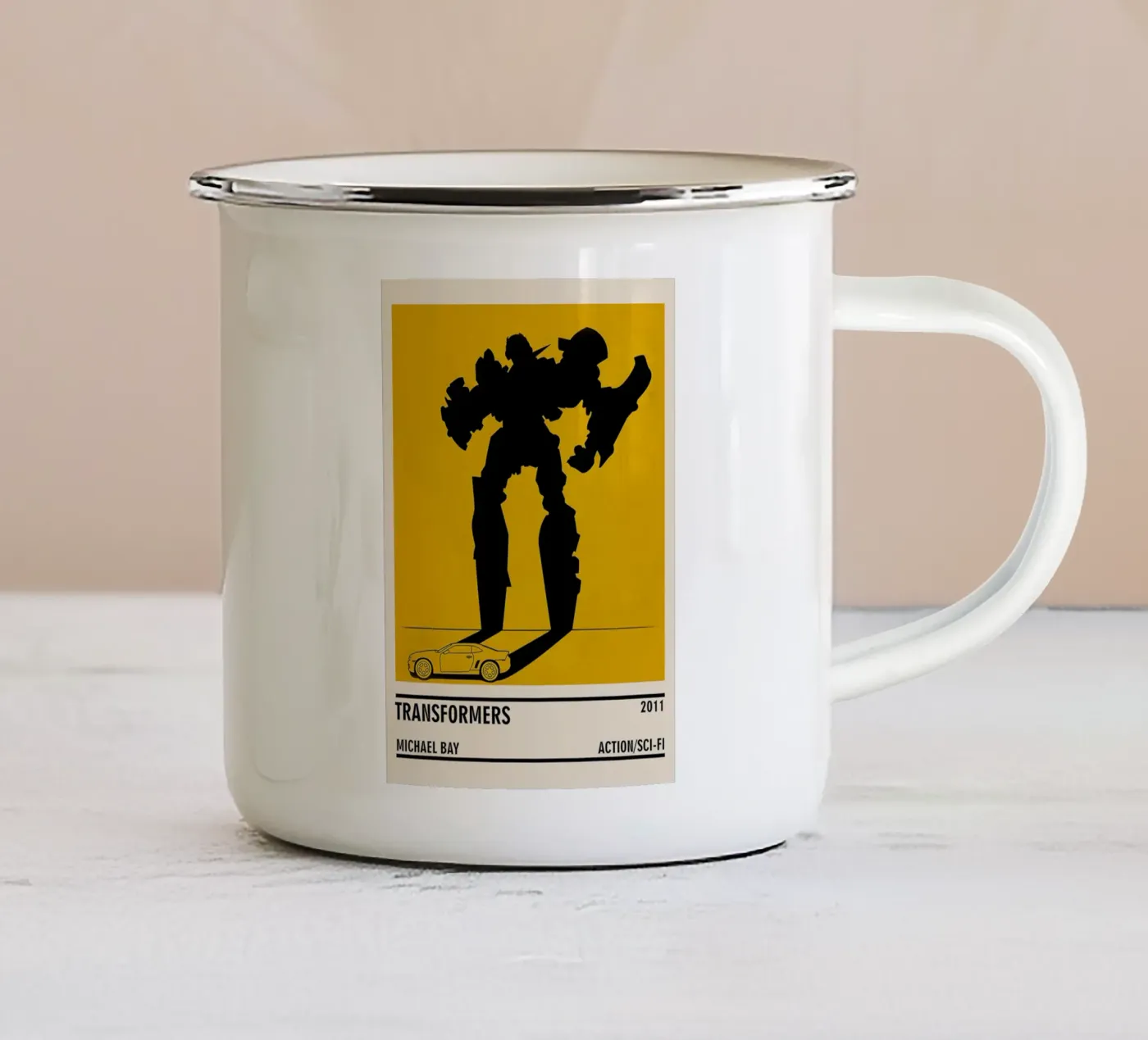 Transformers enamel mug by TheArtstudio
