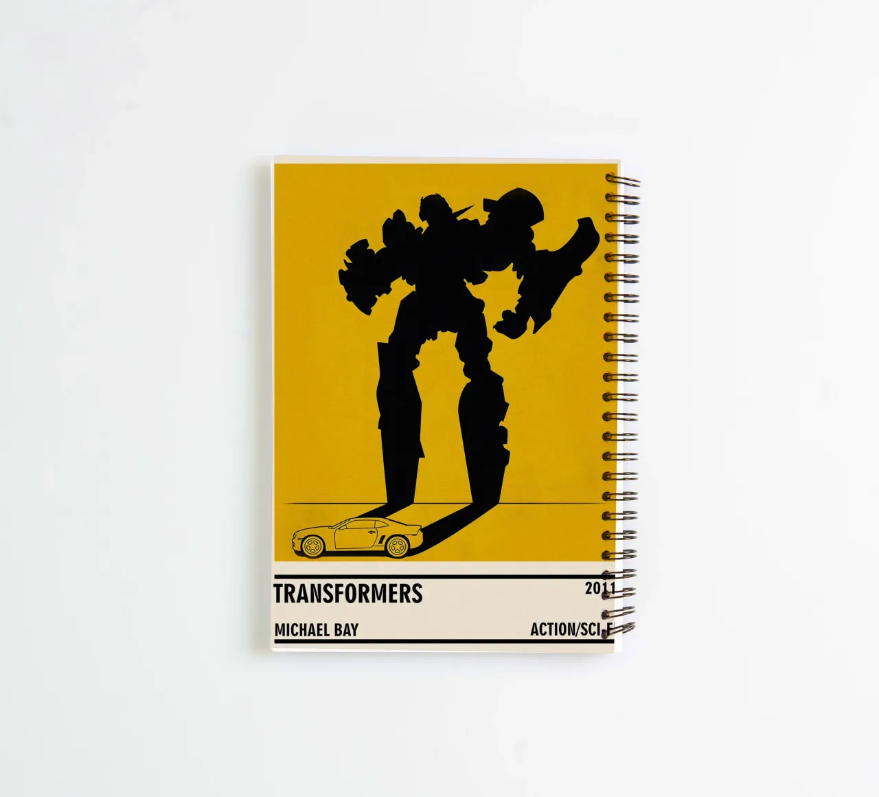Transformers spiral notebook by TheArtstudio