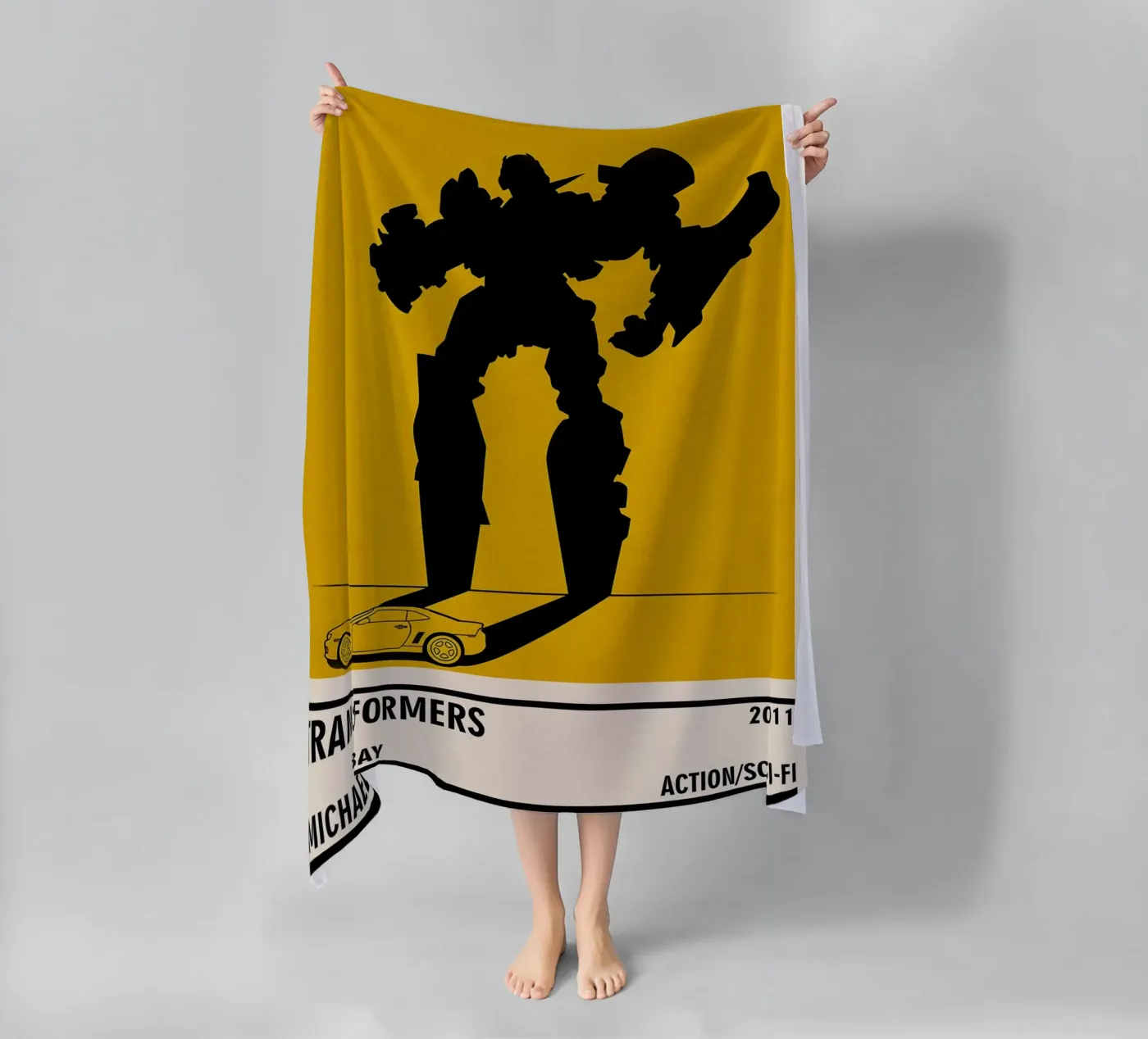 Transformers strandhanddoek van TheArtstudio