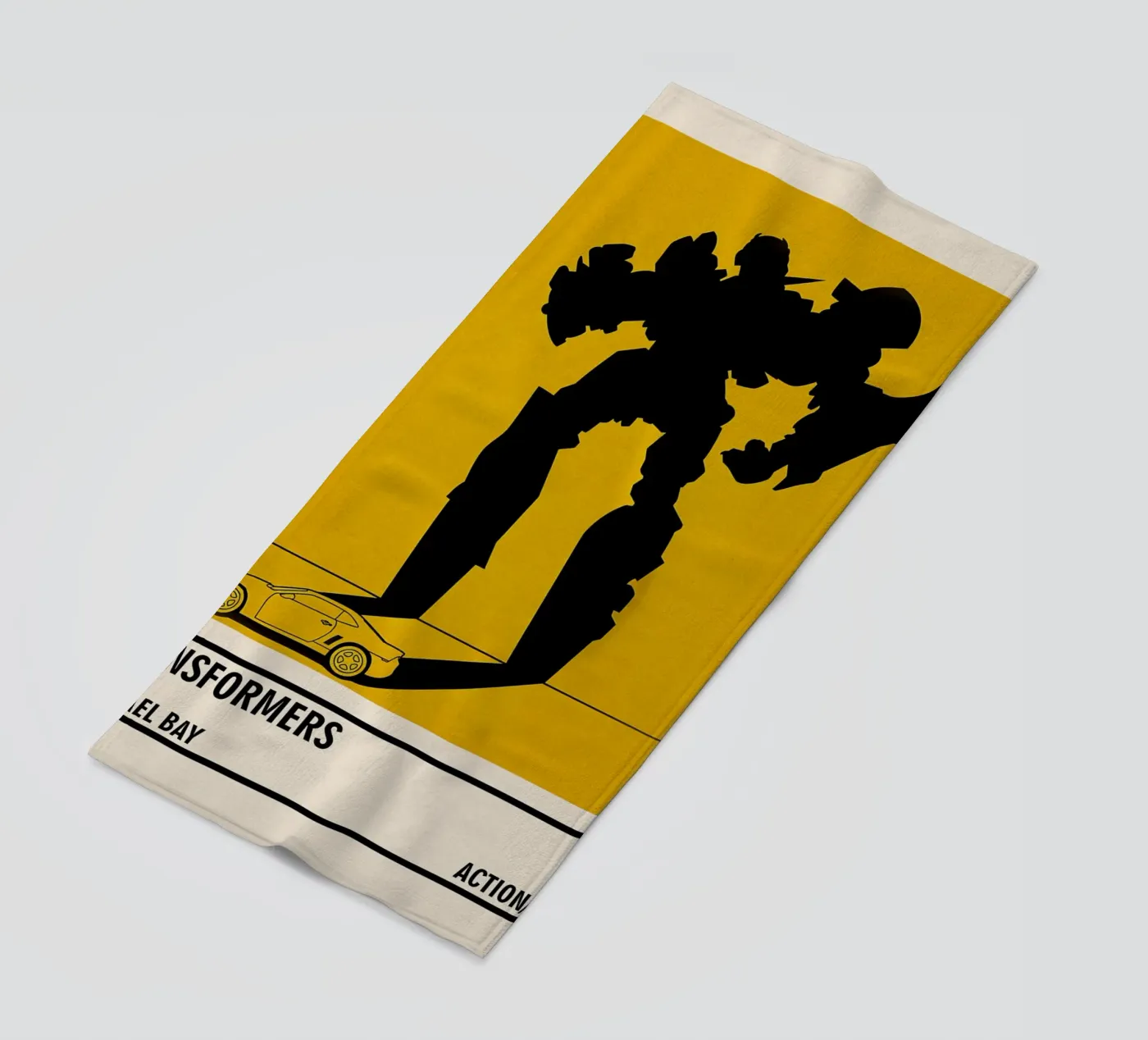 Transformers strandhanddoek van TheArtstudio