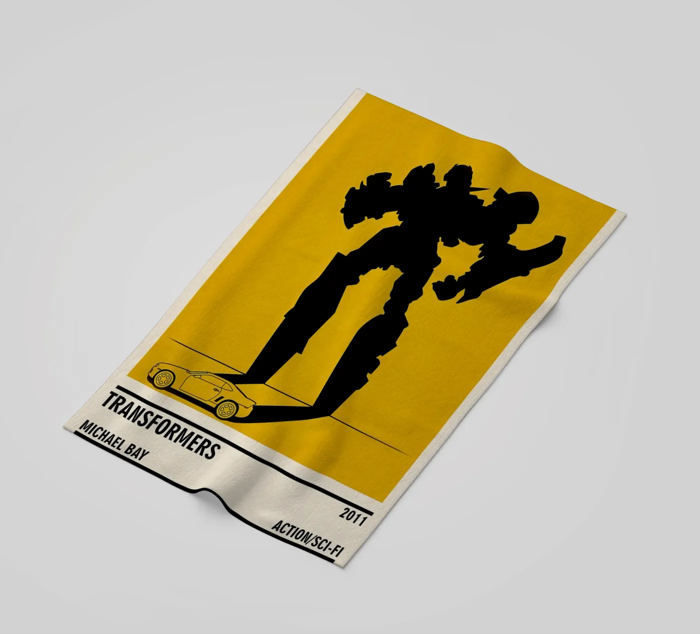 Transformers strandhanddoek van TheArtstudio
