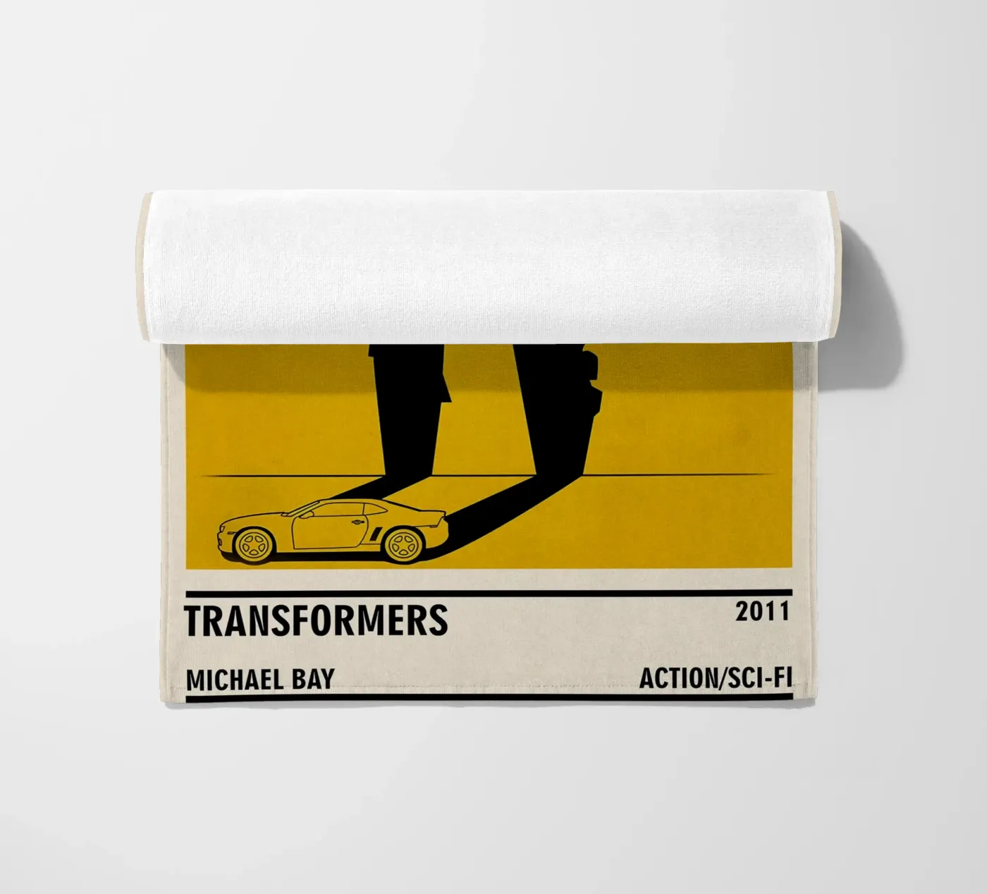 Transformers strandhanddoek van TheArtstudio
