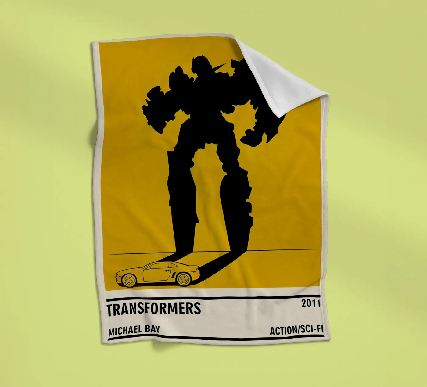 Transformers fleecedeken van TheArtstudio