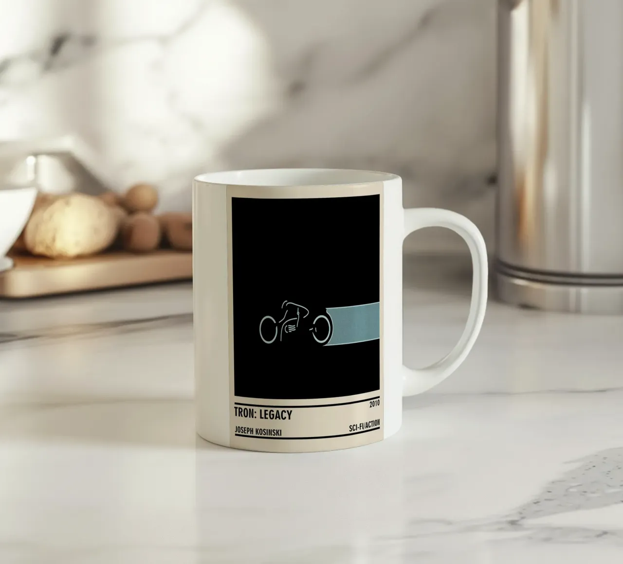 Tron Legacy tazza in ceramica da TheArtstudio