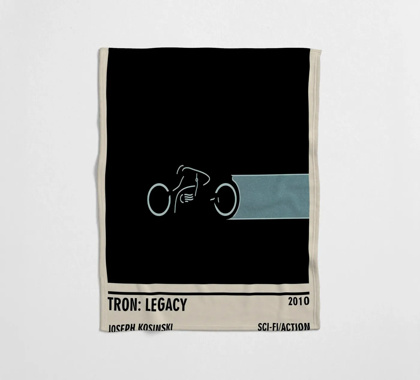 Tron Legacy fleecedeken van TheArtstudio