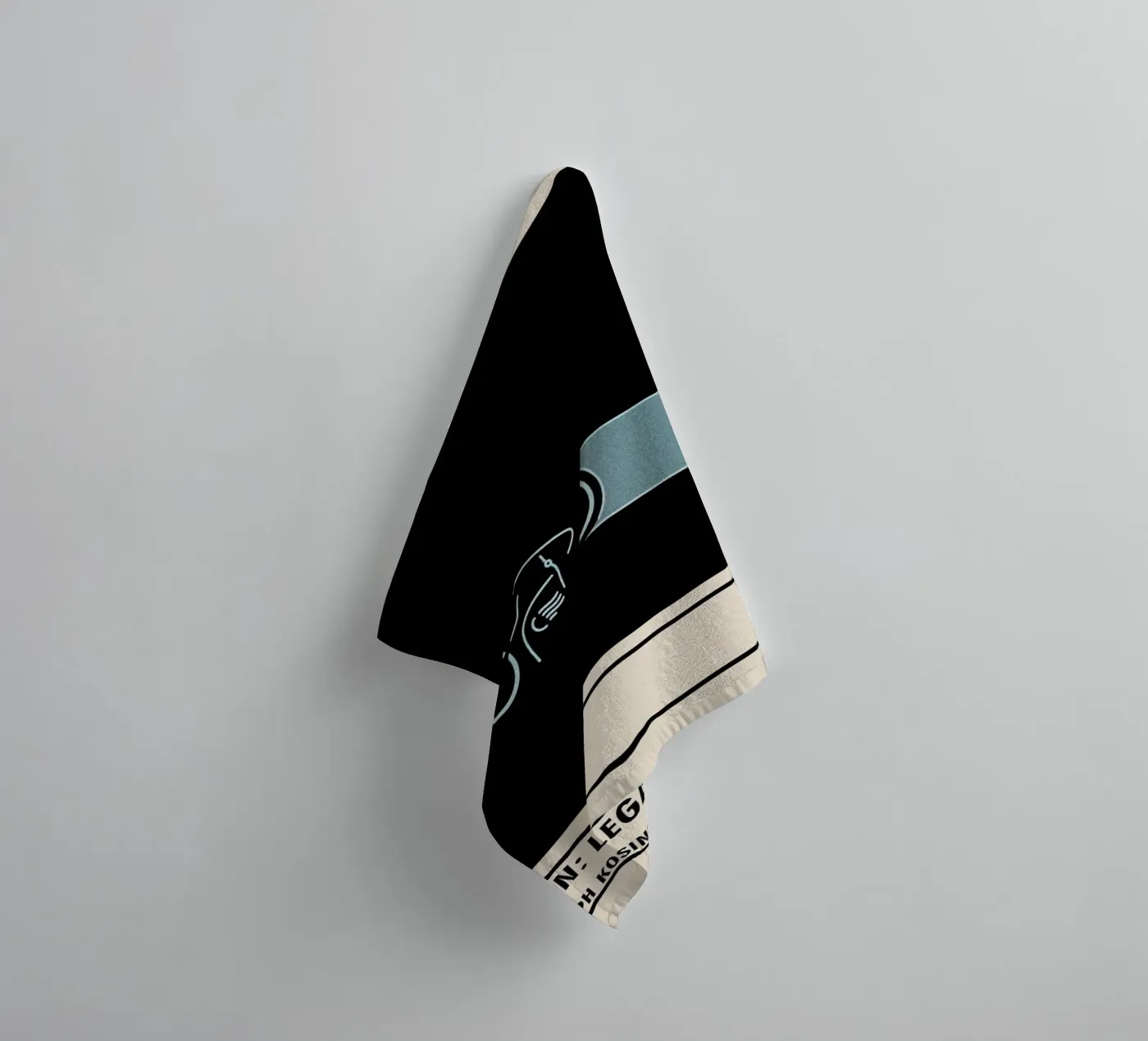 Tron Legacy badhanddoek van TheArtstudio