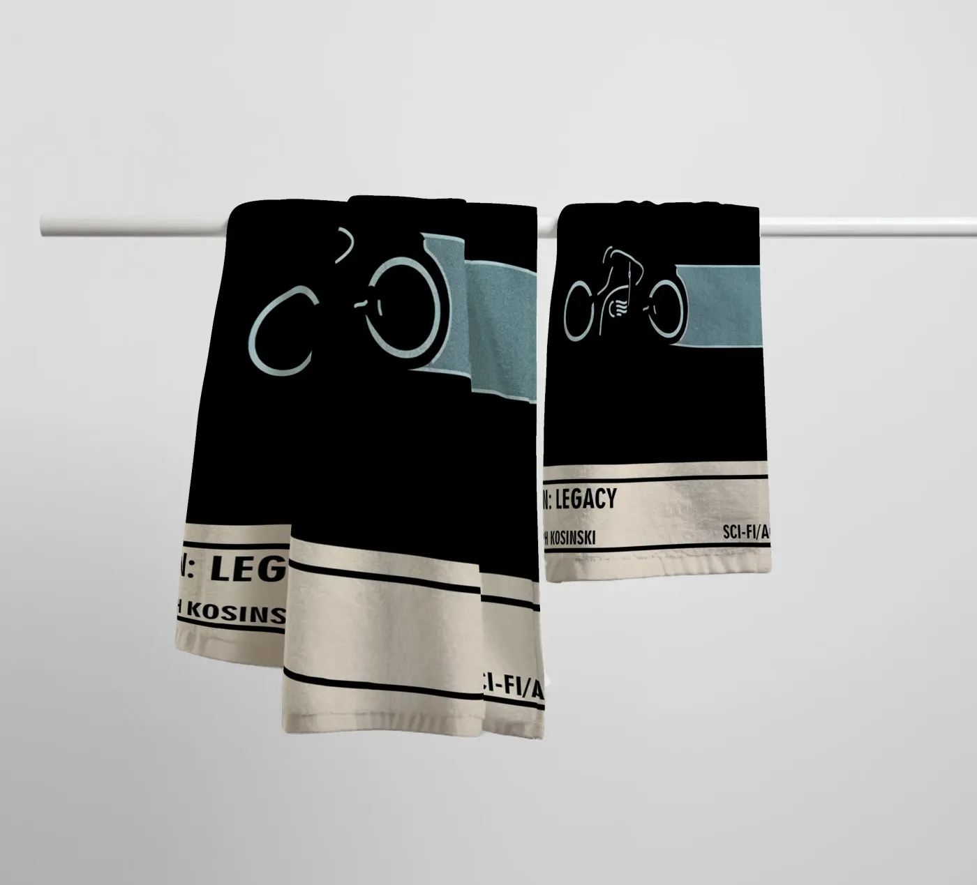 Tron Legacy badhanddoek van TheArtstudio