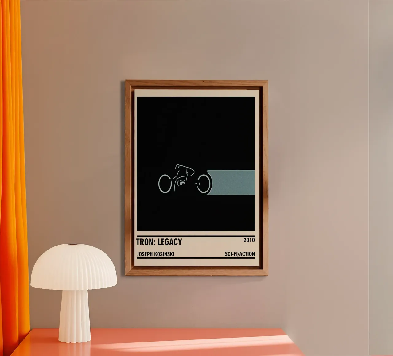 Tron Legacy alluminio dibond da TheArtstudio
