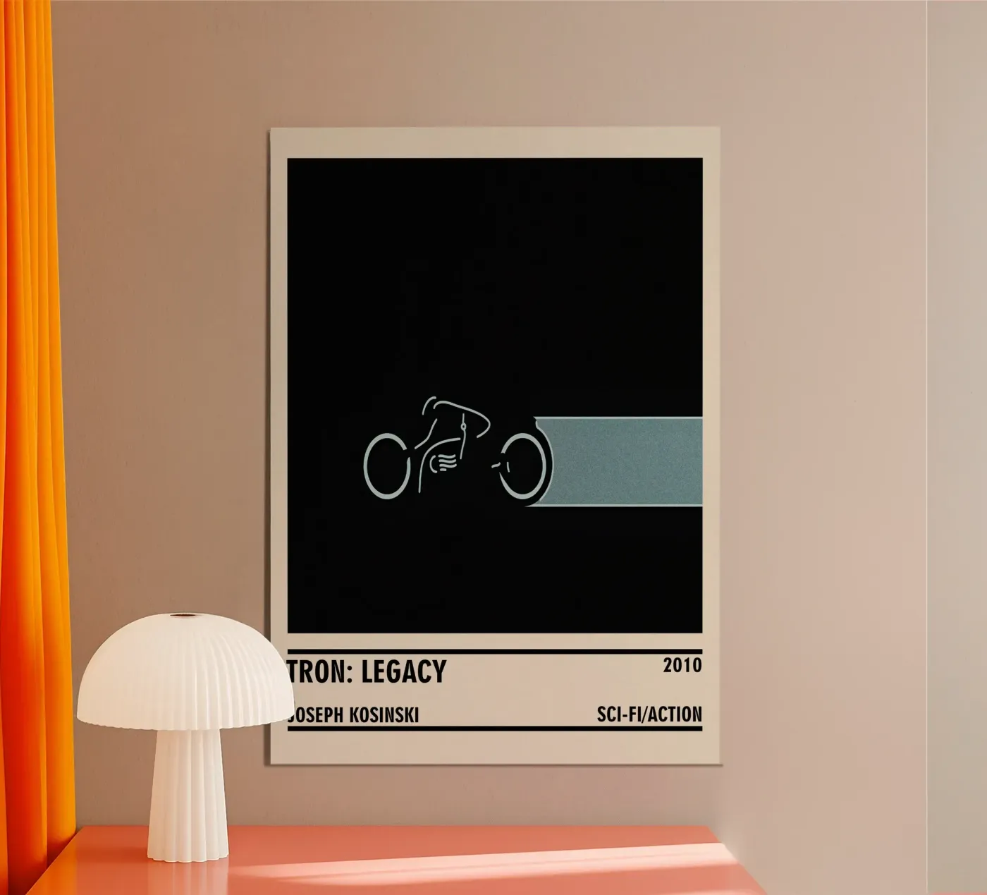 Tron Legacy alluminio dibond da TheArtstudio