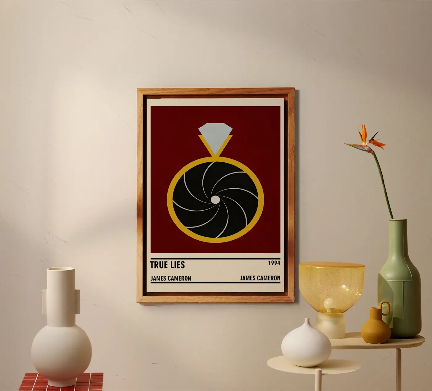 True Lies alluminio dibond da TheArtstudio