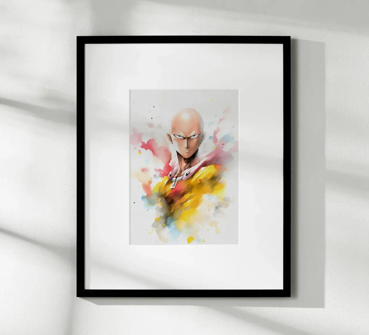saitama One Punch Man poster da CreativeStudio