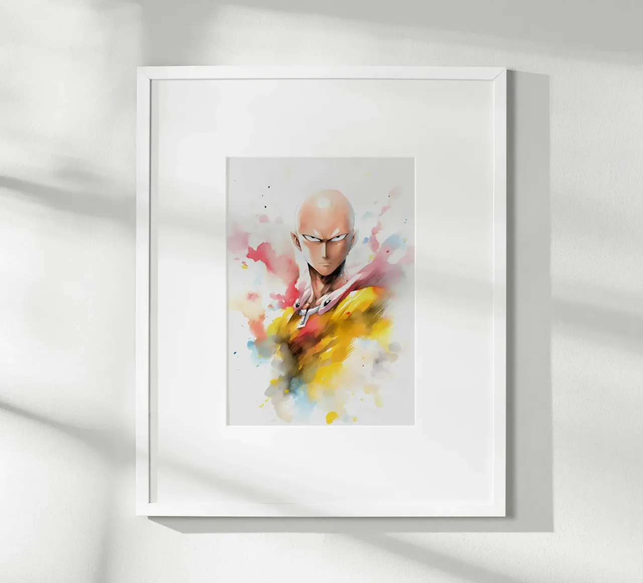 saitama One Punch Man poster da CreativeStudio