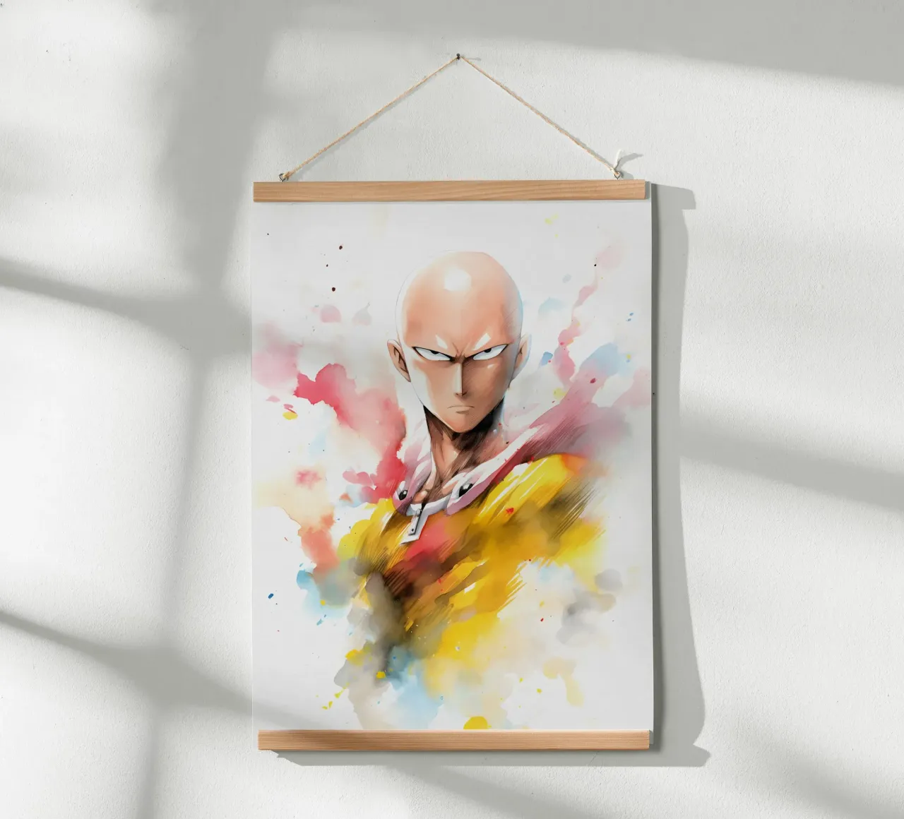saitama One Punch Man poster da CreativeStudio