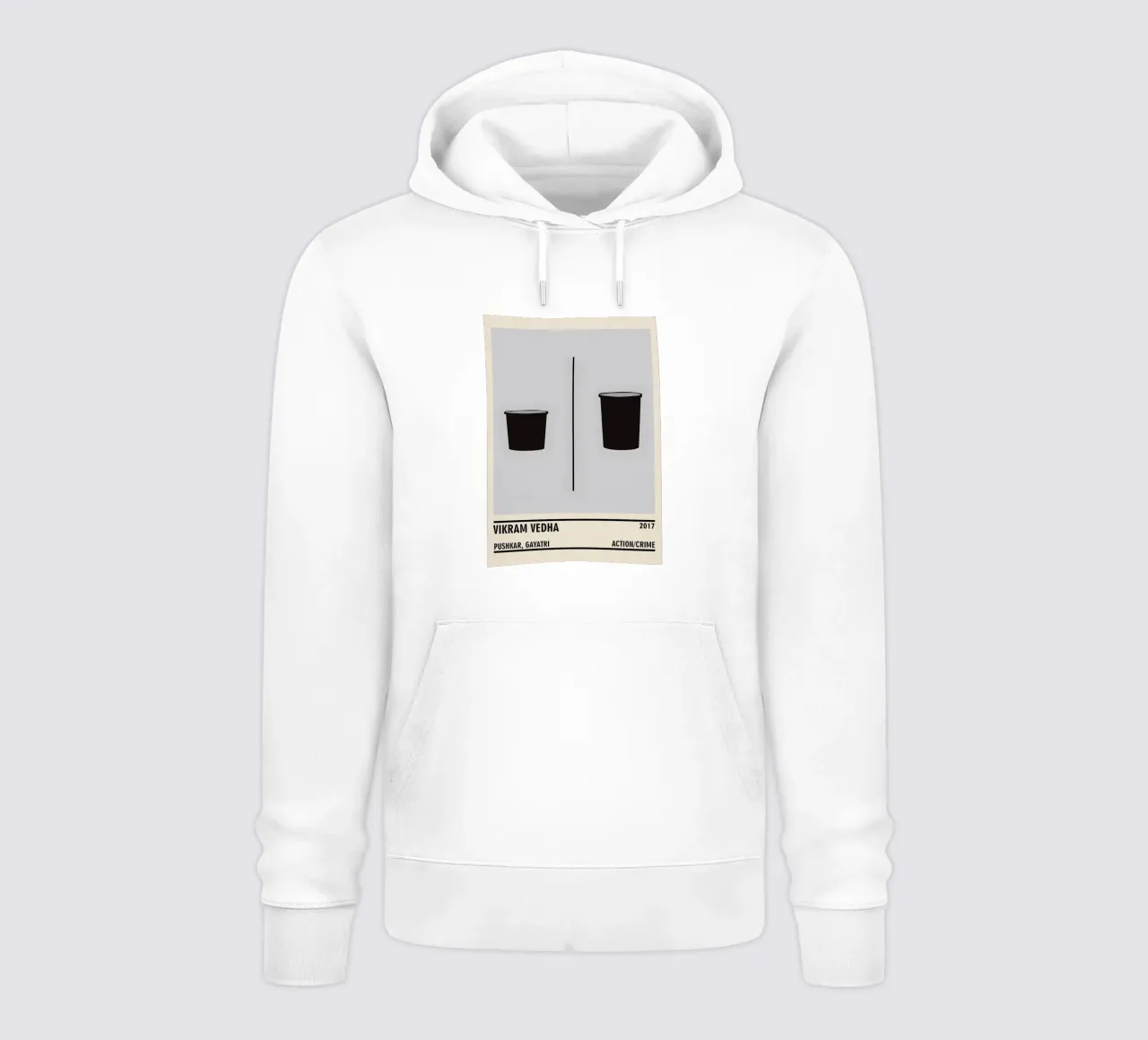 Vikram Vedha sudadera con capucha de TheArtstudio