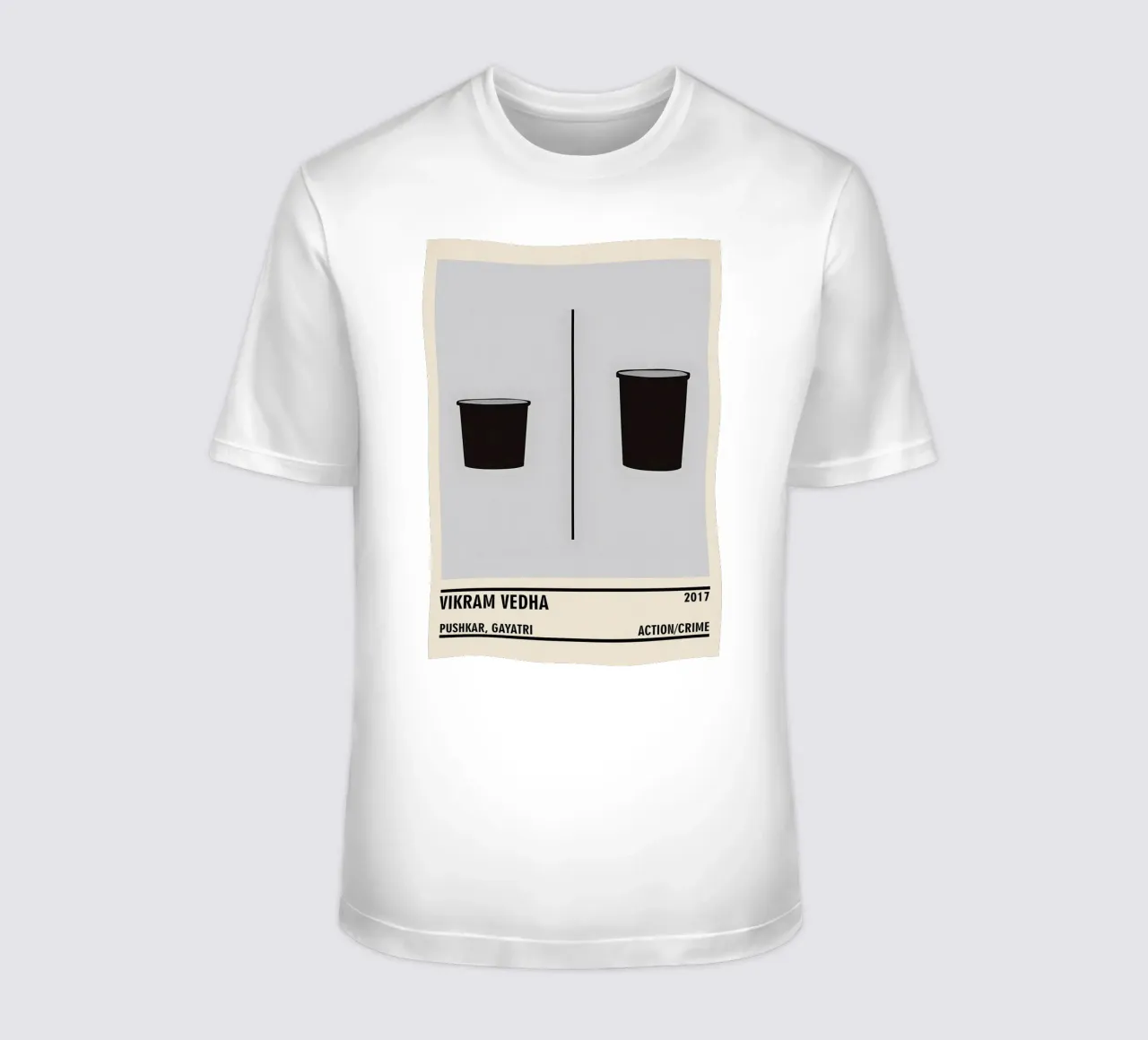 Vikram Vedha t-shirt da TheArtstudio