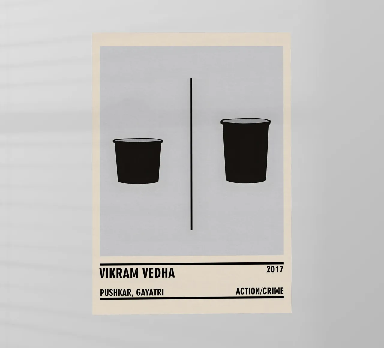 Vikram Vedha pellicola backlit da TheArtstudio