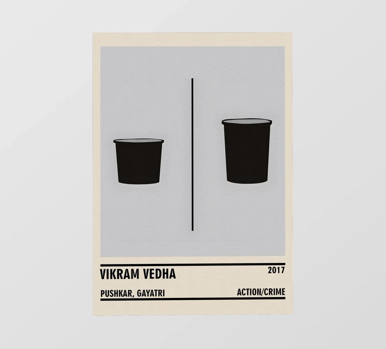 Vikram Vedha pellicola backlit da TheArtstudio