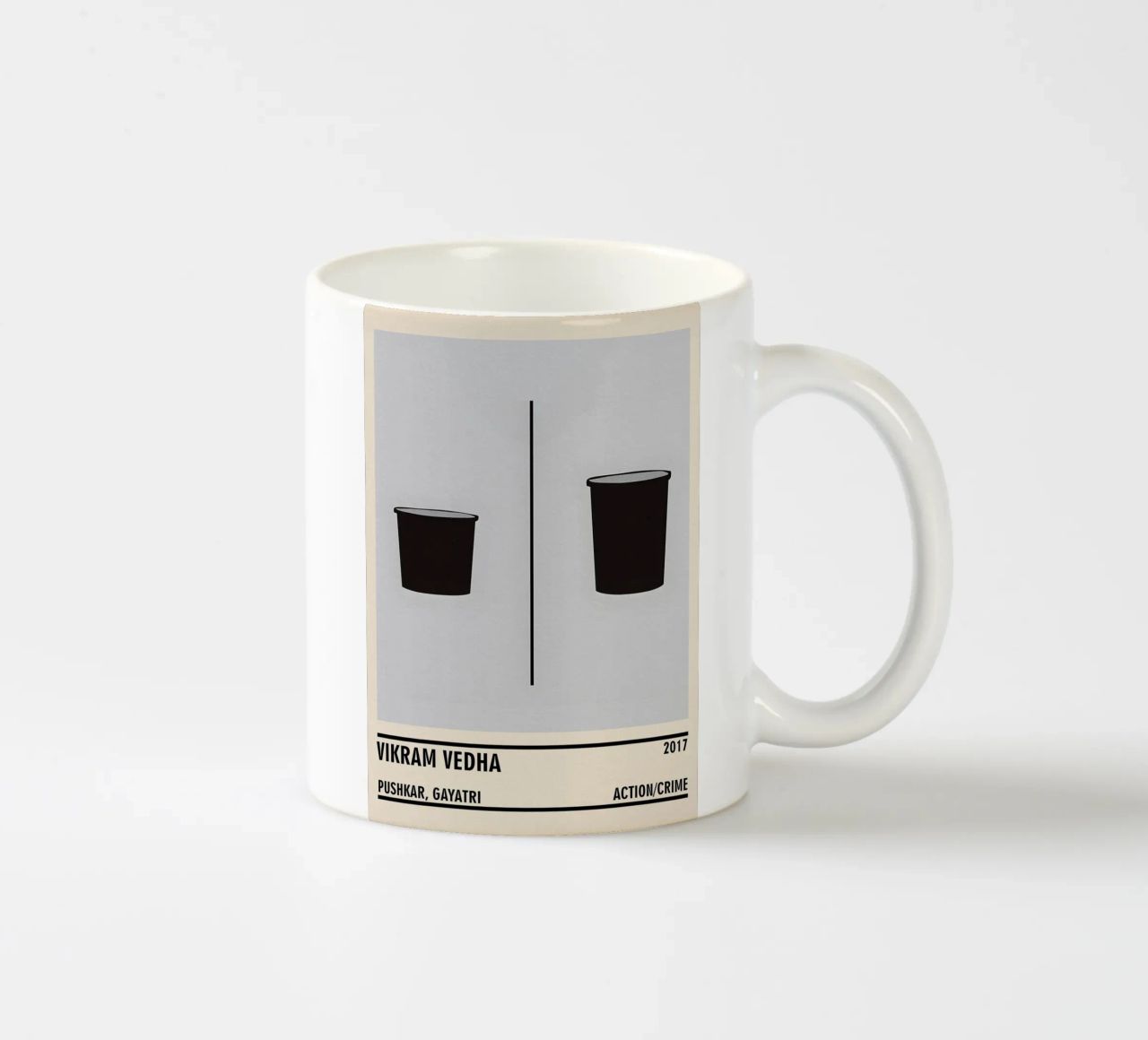 Vikram Vedha tazza in ceramica da TheArtstudio