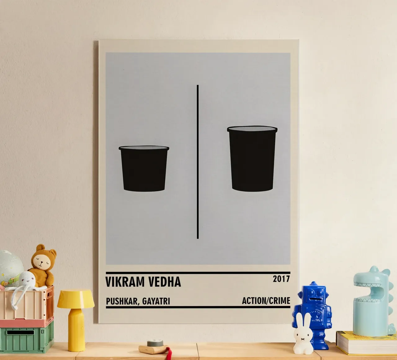Vikram Vedha plexiglass da TheArtstudio