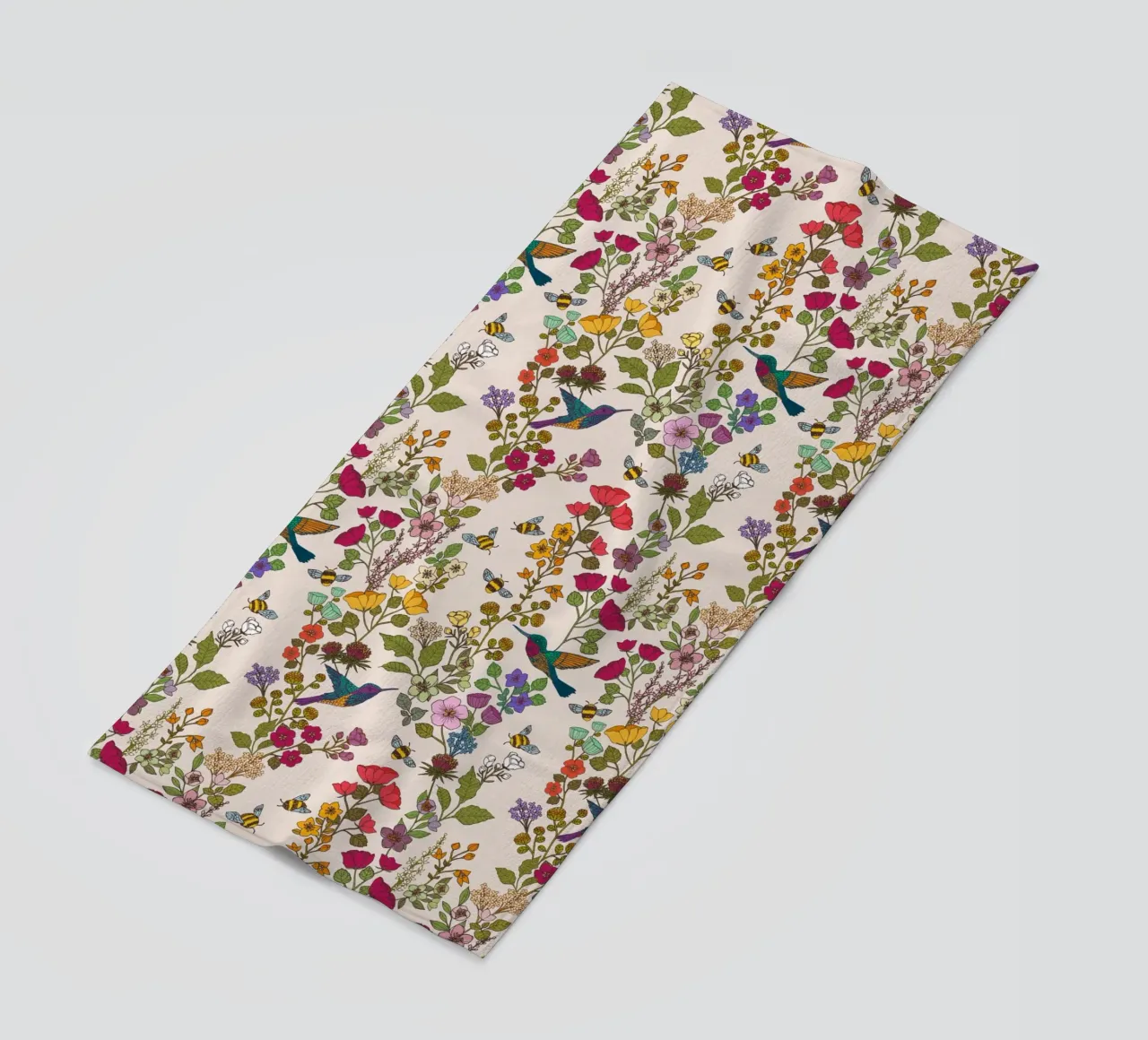 Cecilia Mok - Crema di colibrì e api telo mare da The Artcircle