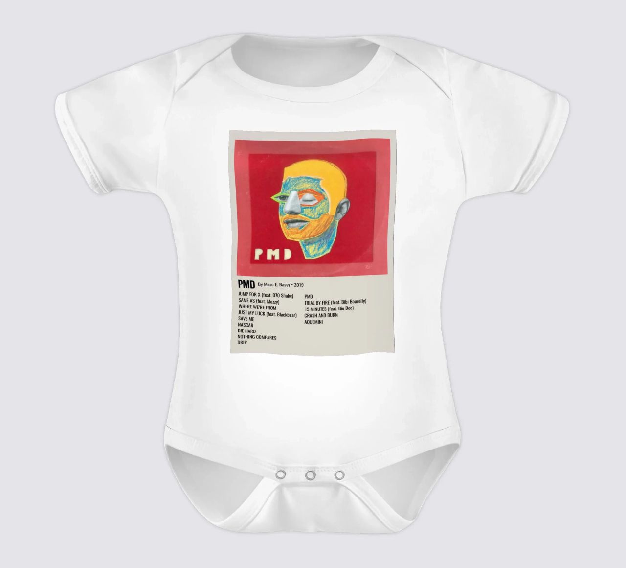 PMD By Marc E. Bassy - 2019 body neonato maniche corte da SoundStudio