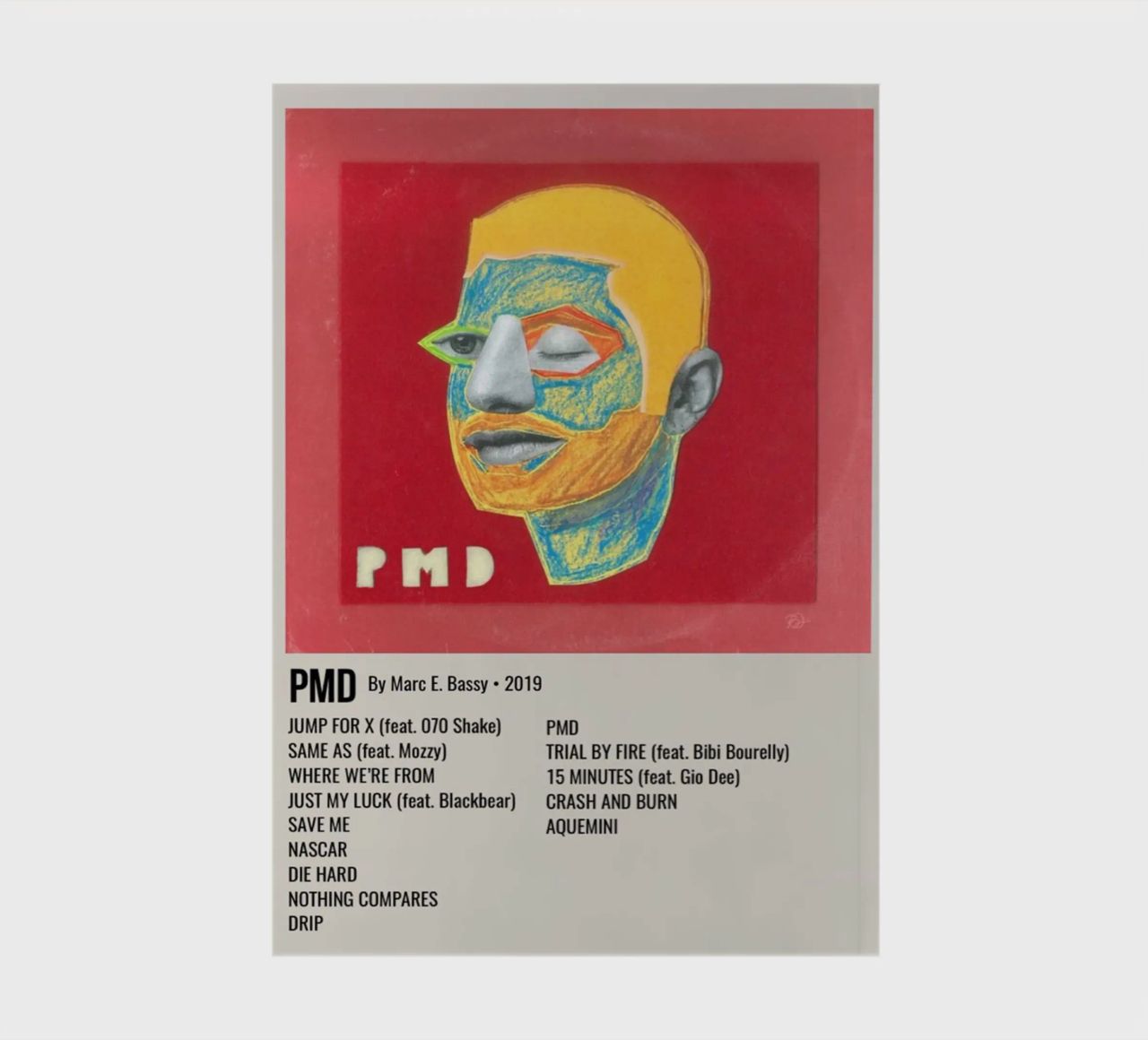 PMD By Marc E. Bassy - 2019 diario da SoundStudio