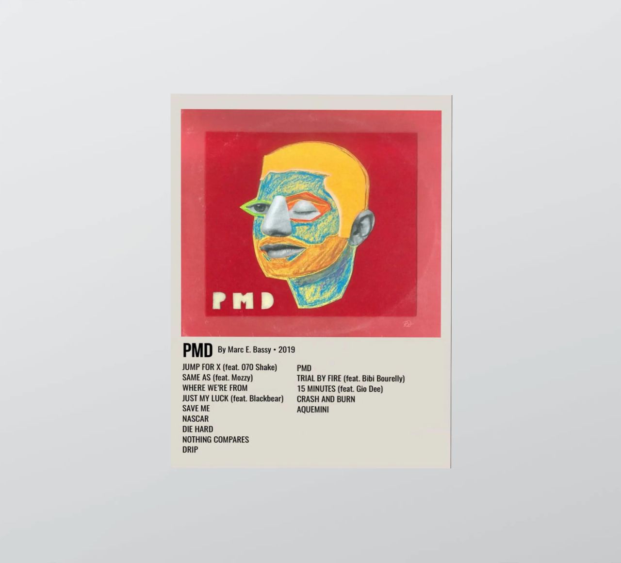 PMD By Marc E. Bassy - 2019 adesivo da SoundStudio