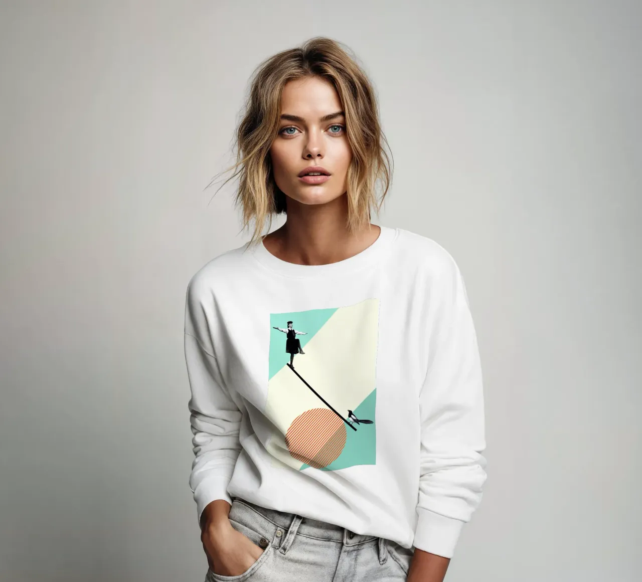 B is for Balance felpa da Maarten Léon