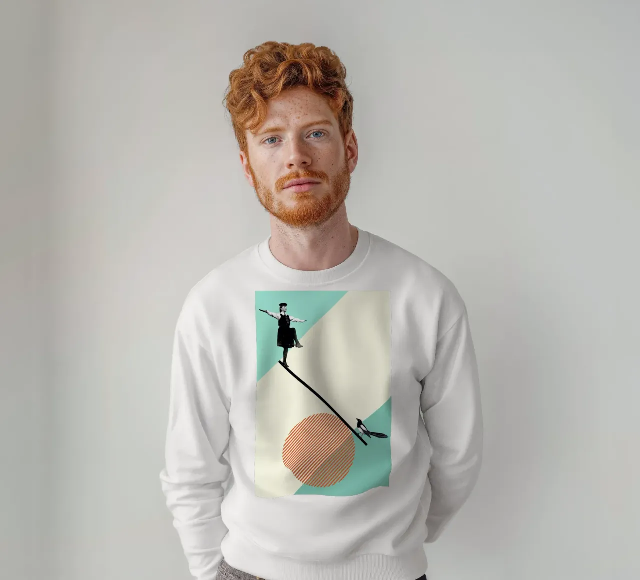 B is for Balance felpa da Maarten Léon