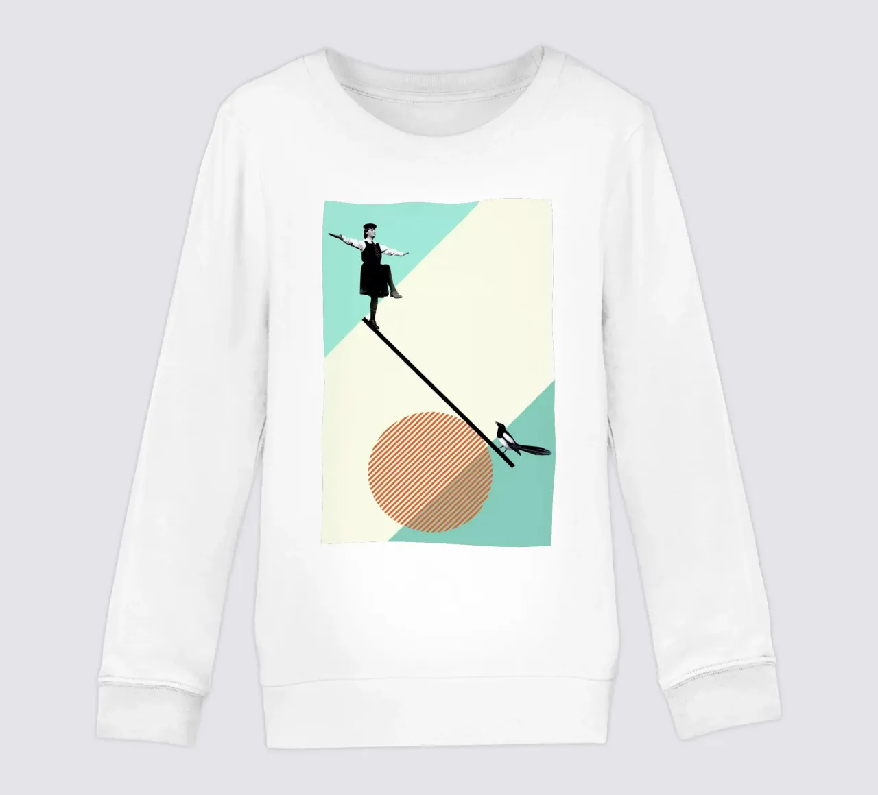 B is for Balance felpa bambino da Maarten Léon