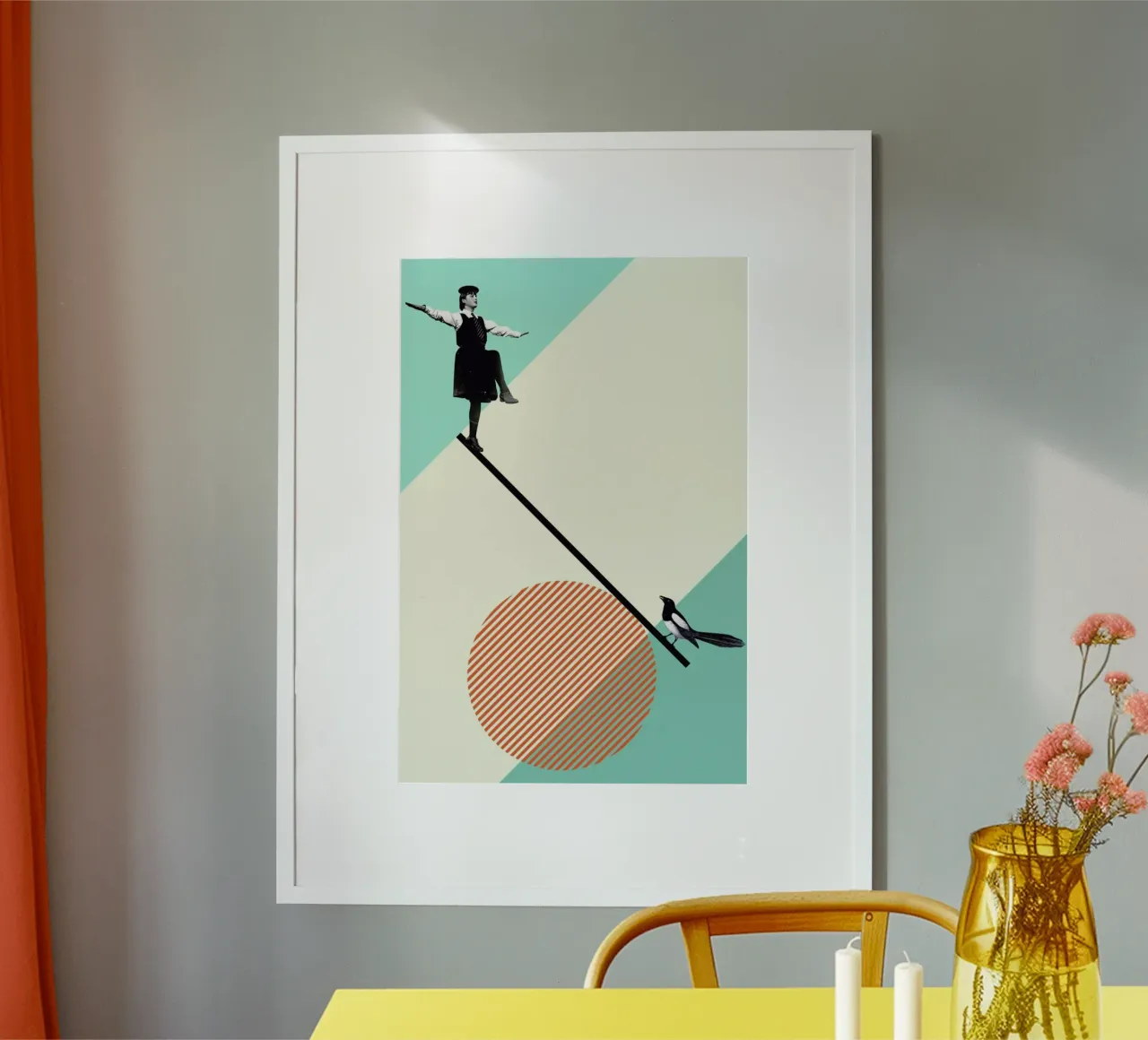 B is for Balance poster da Maarten Léon