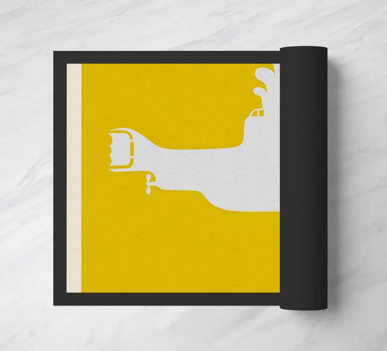 Yellow Submarine doormat by TheArtstudio