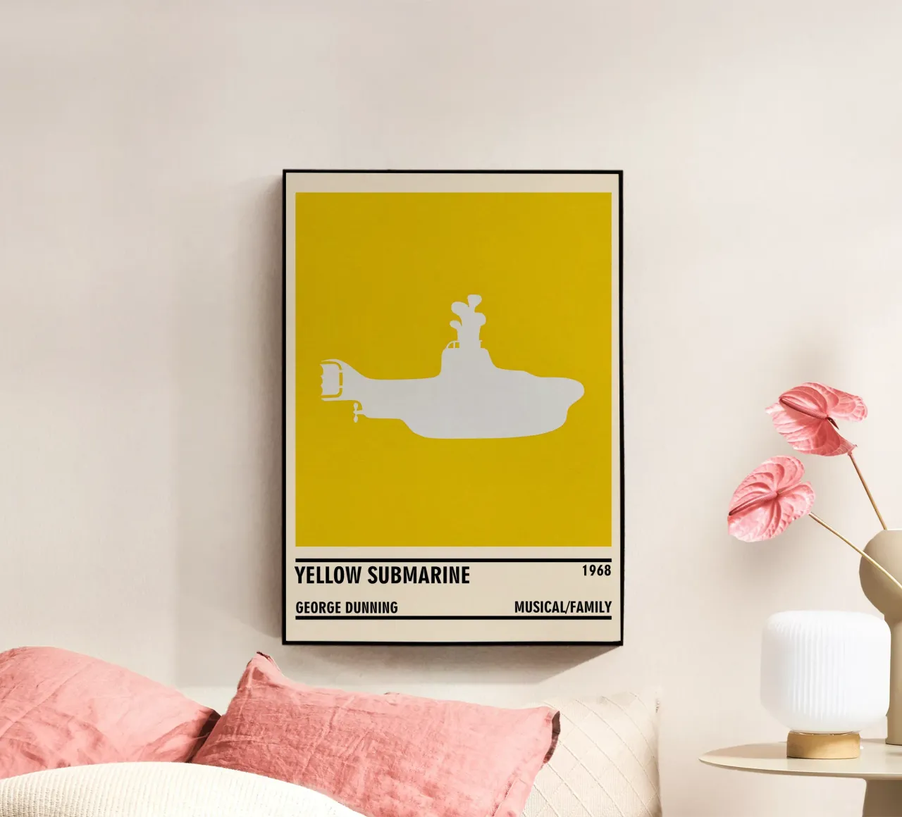 Yellow Submarine plexiglass da TheArtstudio