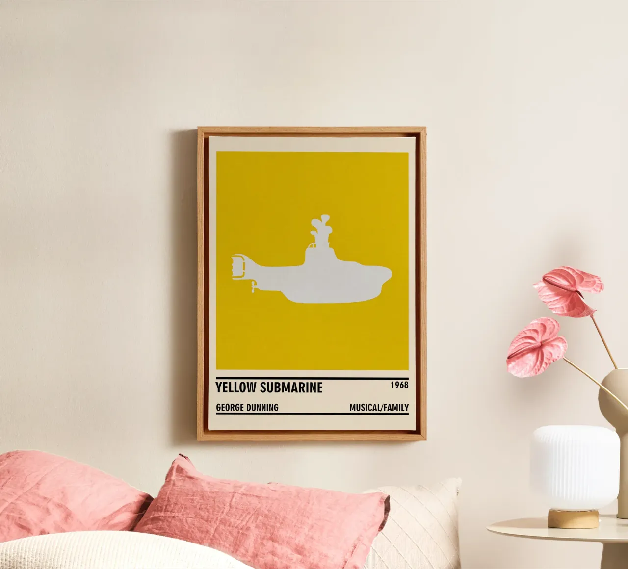 Yellow Submarine canvas by TheArtstudio