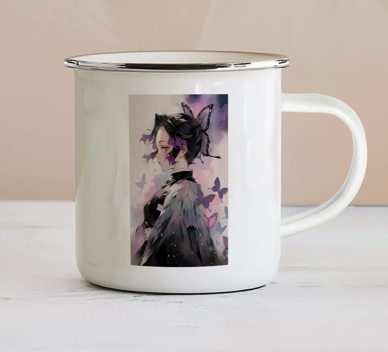Shinobu Kocho tazza in smalto da CreativeStudio