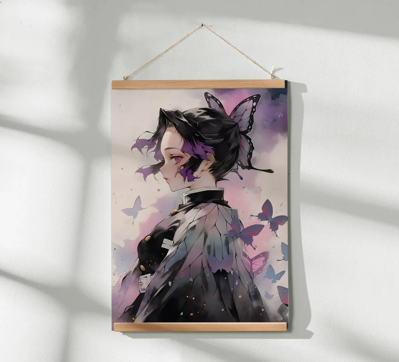Shinobu Kocho poster con telaio in alluminio da CreativeStudio