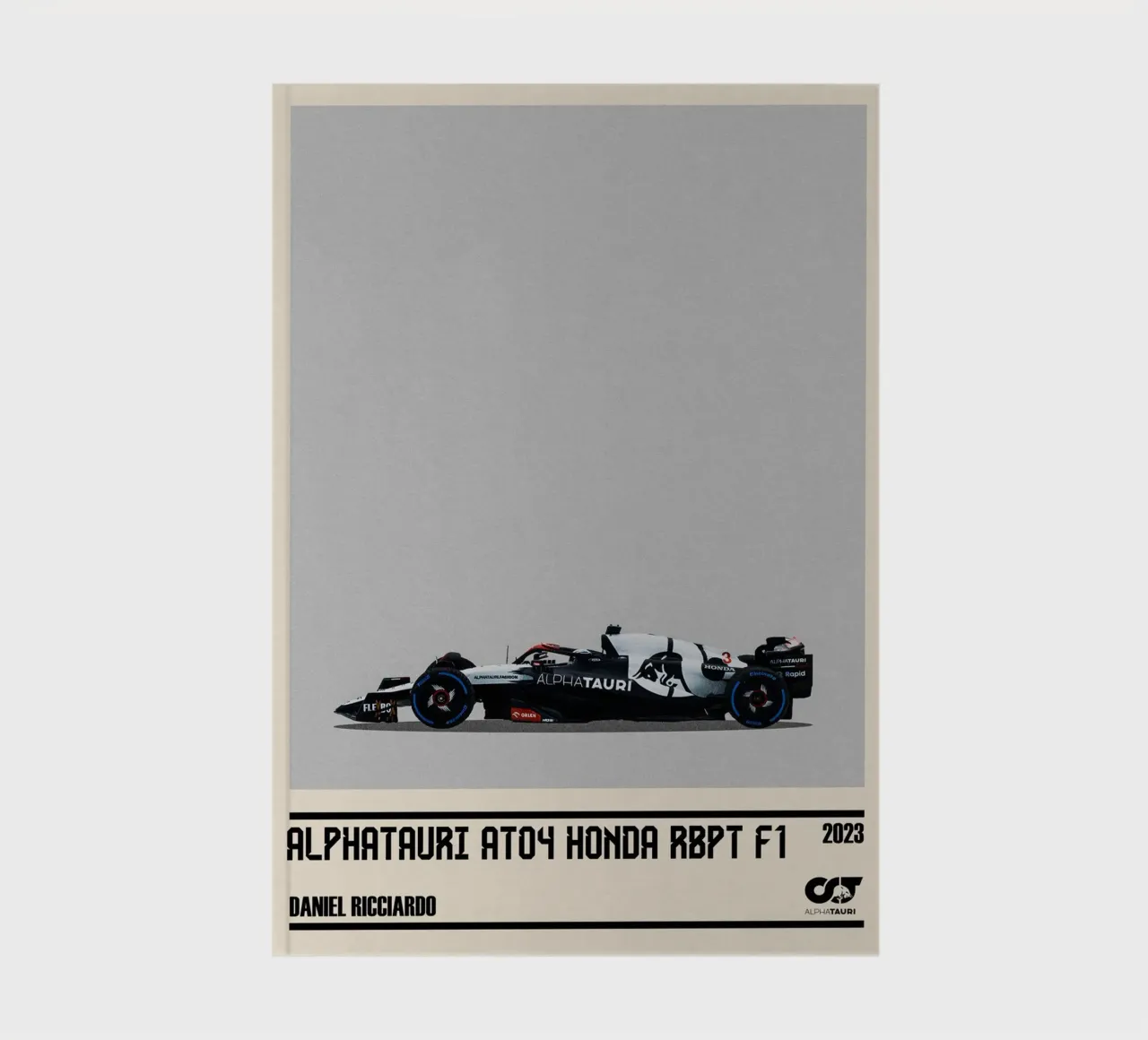 AlphaTauri AT04 Honda RBPT F1 10° Belgian GP diario da TheArtstudio