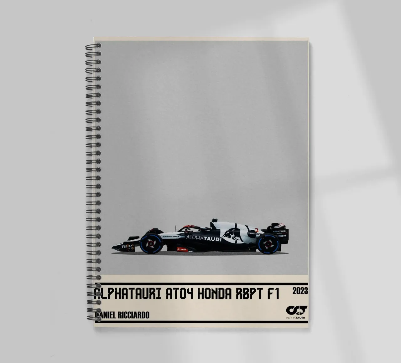 AlphaTauri AT04 Honda RBPT F1 10° Belgian GP diario ad anelli da TheArtstudio