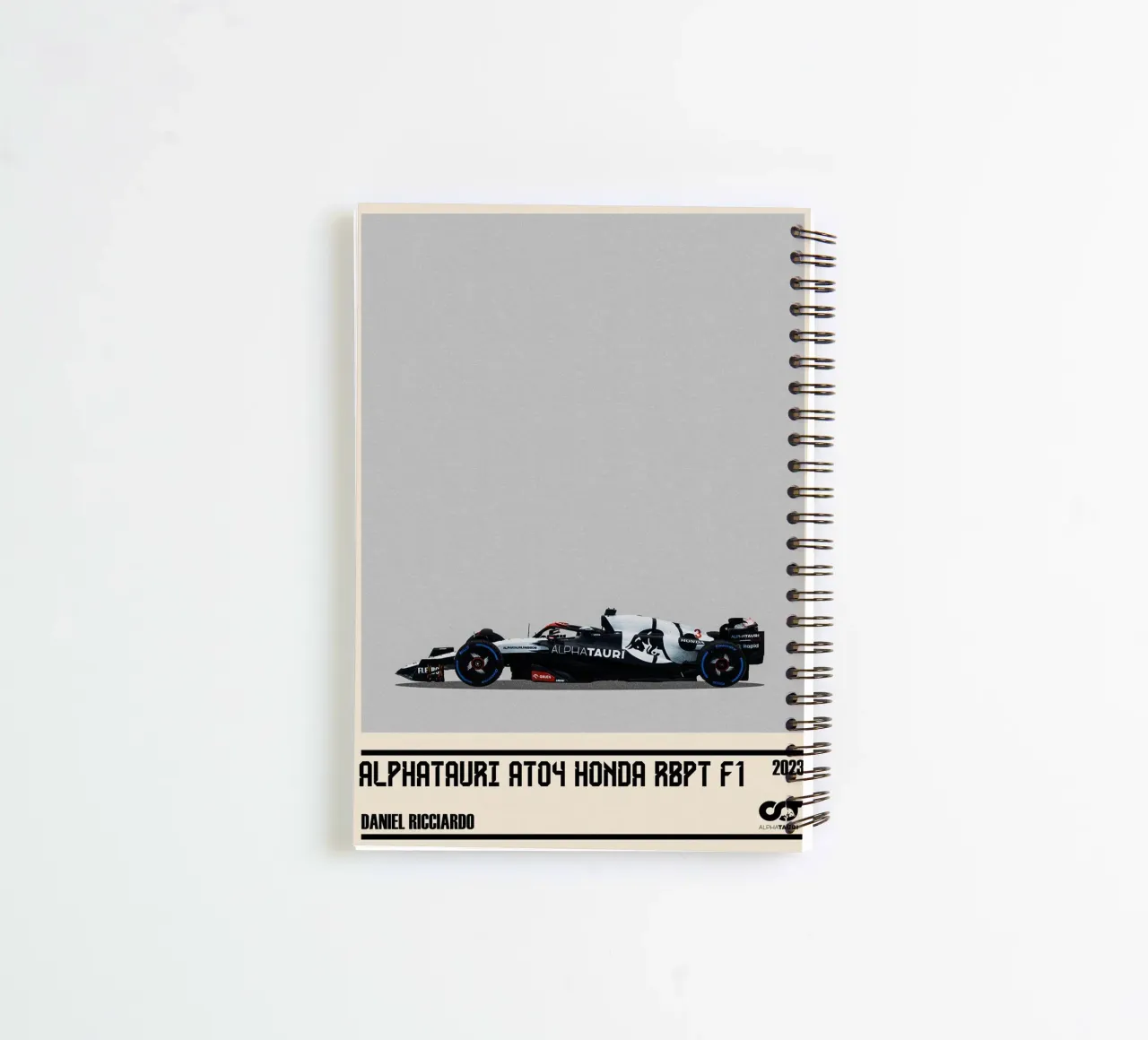AlphaTauri AT04 Honda RBPT F1 10° Belgian GP diario ad anelli da TheArtstudio