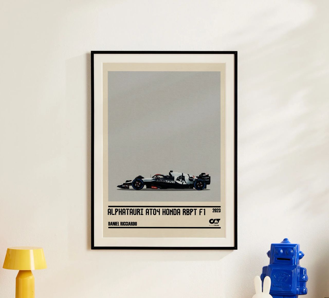 AlphaTauri AT04 Honda RBPT F1 10° Belgian GP poster de TheArtstudio