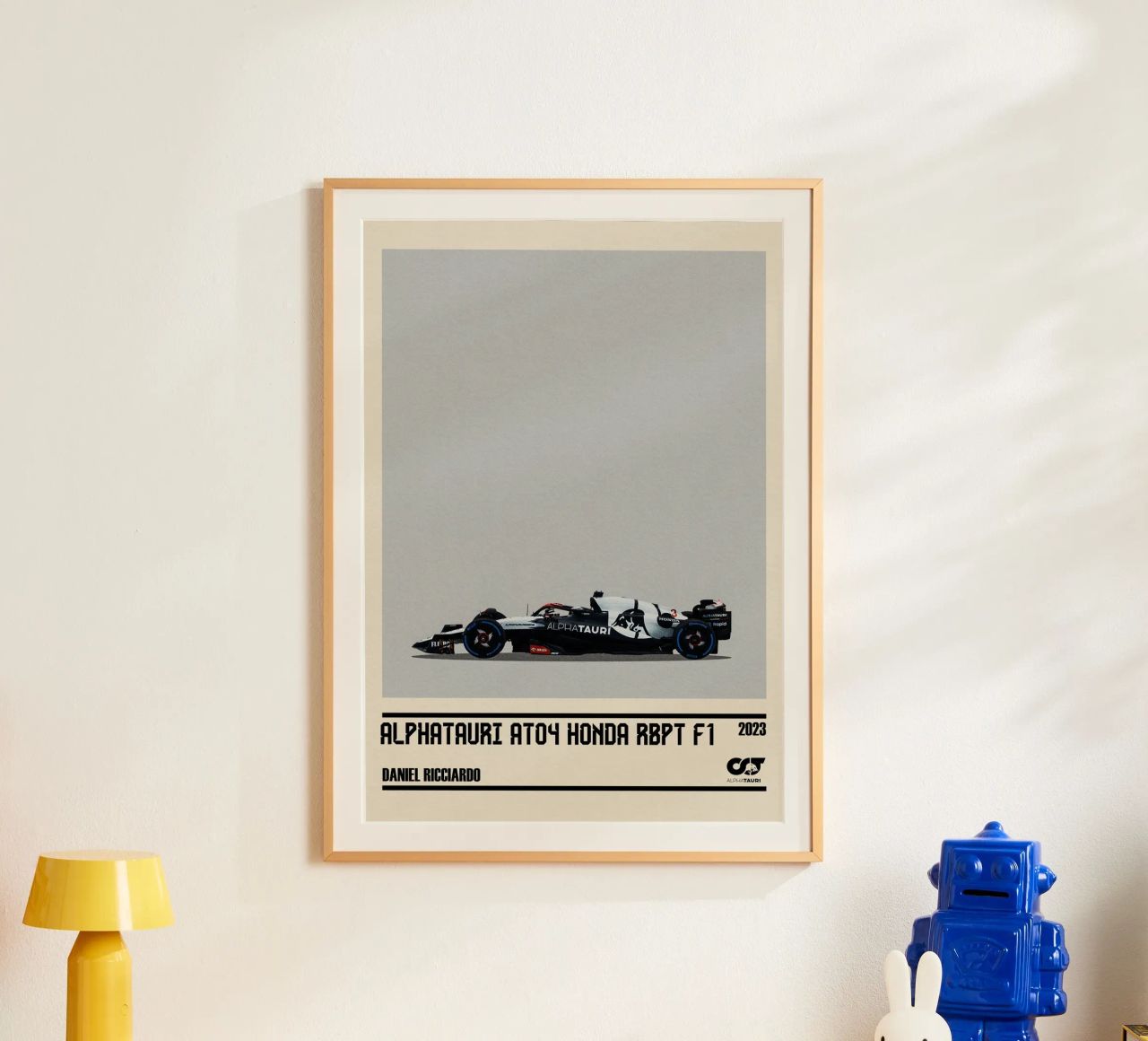 AlphaTauri AT04 Honda RBPT F1 10° Belgian GP poster de TheArtstudio