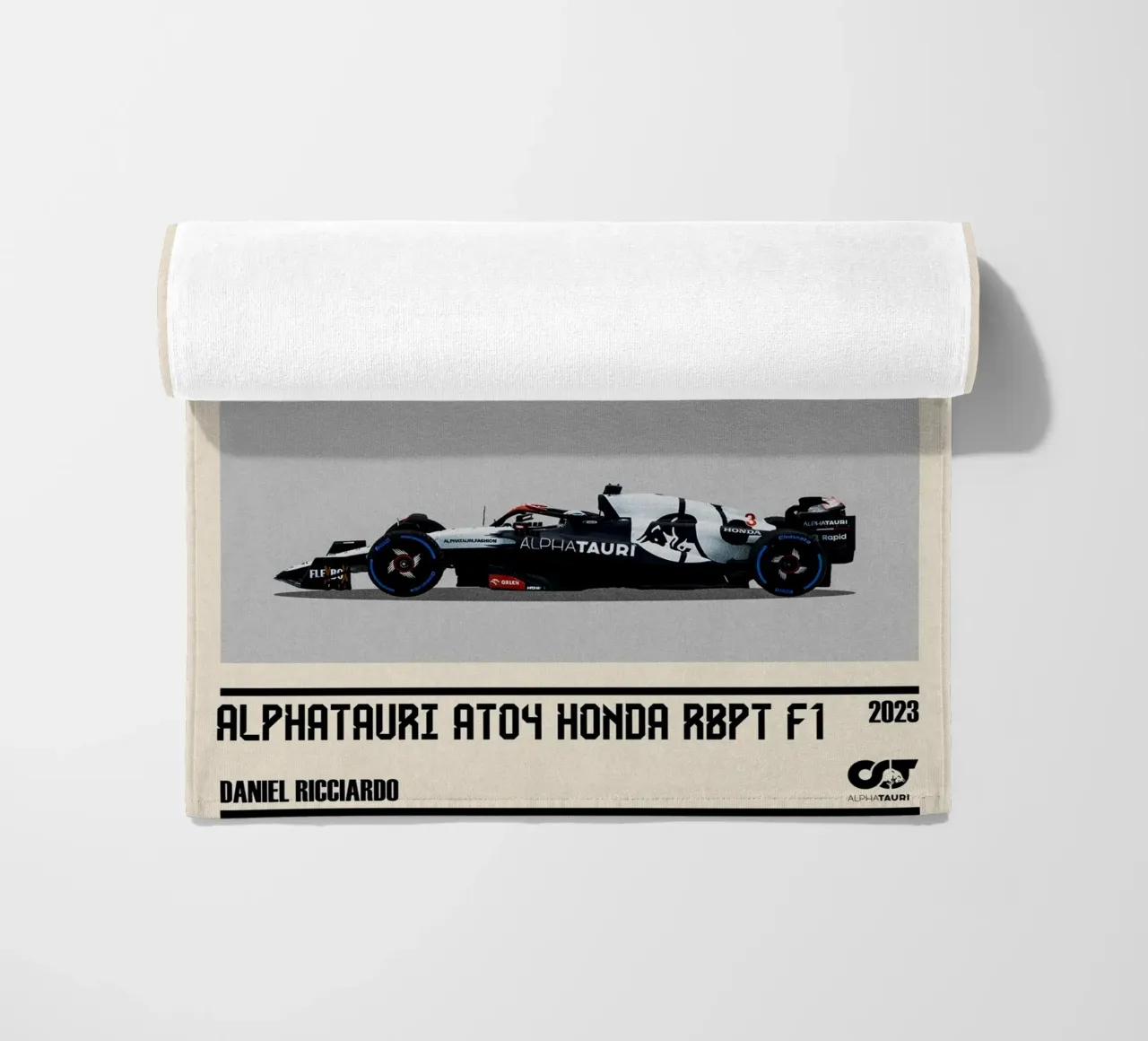 AlphaTauri AT04 Honda RBPT F1 10° Belgian GP telo mare da TheArtstudio